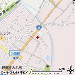 滋賀県野洲市小篠原365周辺の地図