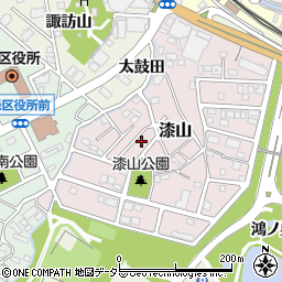 愛知県名古屋市緑区漆山1105周辺の地図