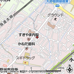 滋賀県野洲市小篠原1957周辺の地図