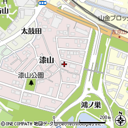 愛知県名古屋市緑区漆山501周辺の地図