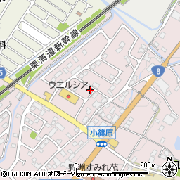 滋賀県野洲市小篠原2571周辺の地図