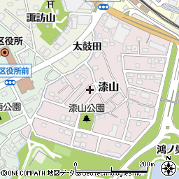 愛知県名古屋市緑区漆山1104周辺の地図