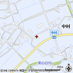 兵庫県神崎郡神河町中村745周辺の地図