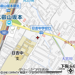 関西みらい銀行坂本支店周辺の地図