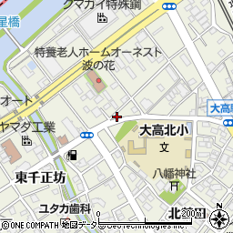愛知県名古屋市緑区大高町鳥戸周辺の地図
