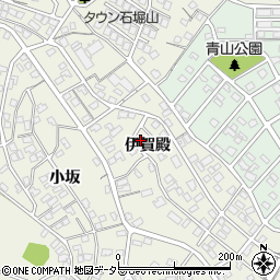愛知県名古屋市緑区大高町伊賀殿周辺の地図
