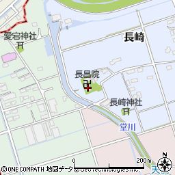 長昌院周辺の地図