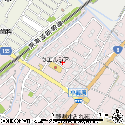 滋賀県野洲市小篠原2563周辺の地図