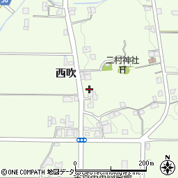 兵庫県丹波篠山市西吹245周辺の地図