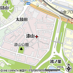 愛知県名古屋市緑区漆山212周辺の地図
