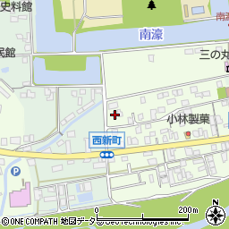 兵庫県丹波篠山市南新町56周辺の地図