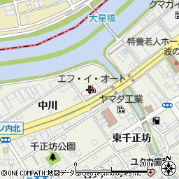エフ・イ・テック名古屋サービスＣ周辺の地図