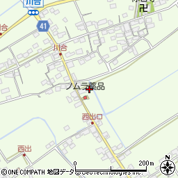 滋賀県東近江市川合町1560周辺の地図