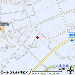 兵庫県神崎郡神河町中村759周辺の地図