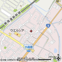 滋賀県野洲市小篠原2595周辺の地図