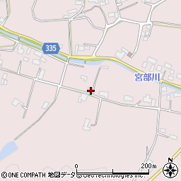 岡山県津山市宮部下1832周辺の地図