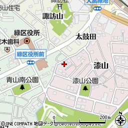 愛知県名古屋市緑区漆山1072周辺の地図