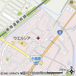 滋賀県野洲市小篠原2594周辺の地図