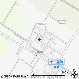 滋賀県守山市十二里町327-1周辺の地図