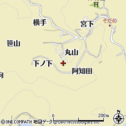 愛知県豊田市坂上町丸山周辺の地図