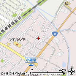 滋賀県野洲市小篠原2613周辺の地図