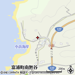 千葉県南房総市富浦町南無谷1952周辺の地図