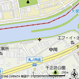 愛知県名古屋市緑区大高町（中川）周辺の地図