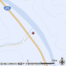 愛知県東栄町（北設楽郡）川角（林）周辺の地図