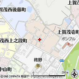 京都府京都市北区上賀茂東後藤町22周辺の地図