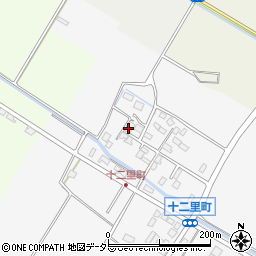 滋賀県守山市十二里町327-3周辺の地図