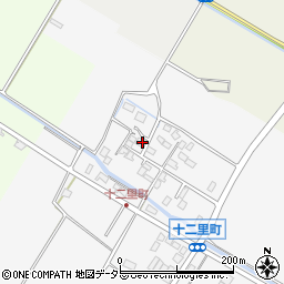 滋賀県守山市十二里町327-6周辺の地図