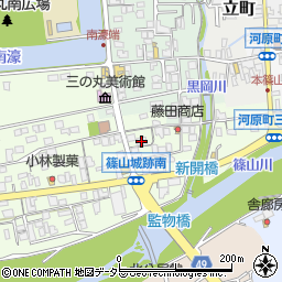 兵庫県丹波篠山市南新町90周辺の地図