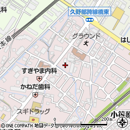 滋賀県野洲市小篠原1934周辺の地図