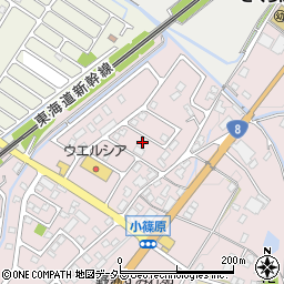 滋賀県野洲市小篠原2591周辺の地図