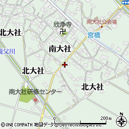 三重県員弁郡東員町南大社872周辺の地図