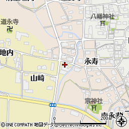 京都府南丹市八木町観音寺（山崎）周辺の地図