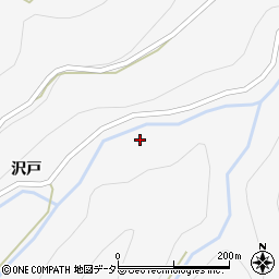 愛知県北設楽郡東栄町中設楽日影周辺の地図