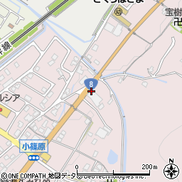 滋賀県野洲市小篠原296周辺の地図