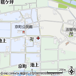 兵庫県丹波篠山市京町周辺の地図