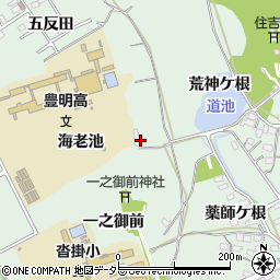 愛知県豊明市沓掛町（荒神ケ根）周辺の地図