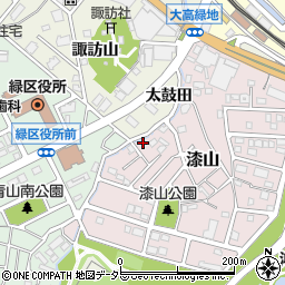 愛知県名古屋市緑区漆山1028周辺の地図