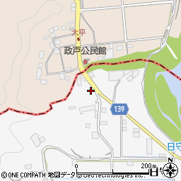 静岡県田方郡函南町日守32周辺の地図