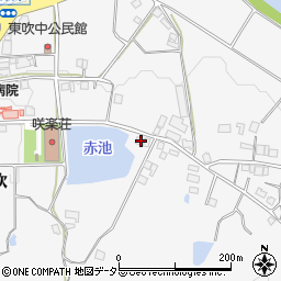 兵庫県丹波篠山市東吹1343周辺の地図