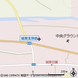 丹波篠山市役所　ささやま子育てふれあいセンター周辺の地図