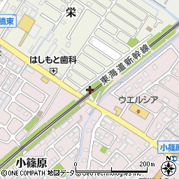 滋賀県野洲市栄48周辺の地図