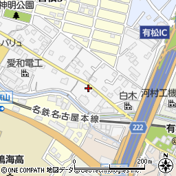 愛知県名古屋市緑区四本木911周辺の地図