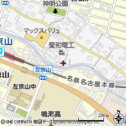 愛知県名古屋市緑区四本木599周辺の地図