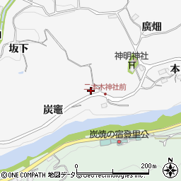 愛知県豊田市穂積町大洞周辺の地図