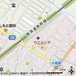 滋賀県野洲市小篠原2664周辺の地図