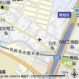 愛知県名古屋市緑区四本木1233周辺の地図